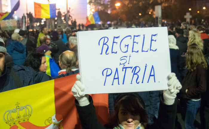 Românii ies din nou în stradă împotriva Sistemului. (Eugen Horoiu / Epoch Times România)