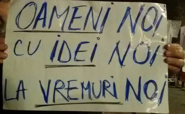 Românii ies din nou în stradă împotriva Sistemului. (Cristian Şoimaru)