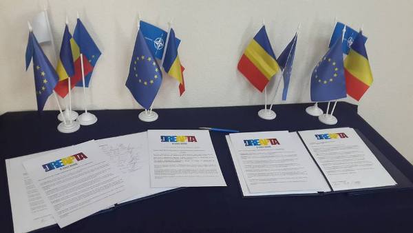 Declaraţia de Unire a Moldovei cu România iniţiată de Partidul „Dreapta”