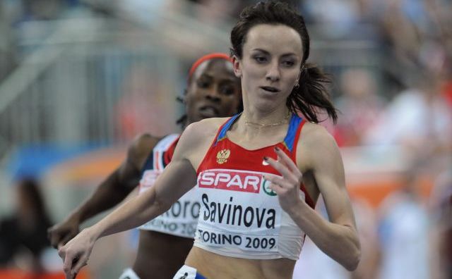 Campioana olimpică Maria Savinova (wikipedia.org)