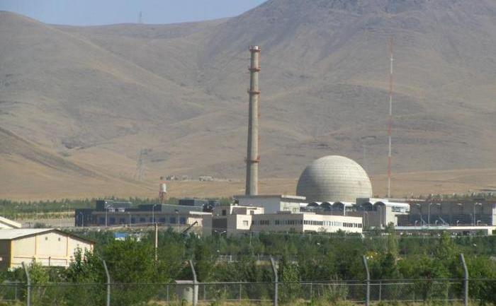 Reactorul nuclear cu apă grea de la Arak, Iran.
