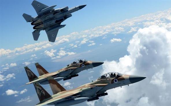 Avioane de luptă israeliene. (Captură Foto)