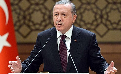 Preşedintele turc Recep Tayyip Erdoğan. (Captură Foto)