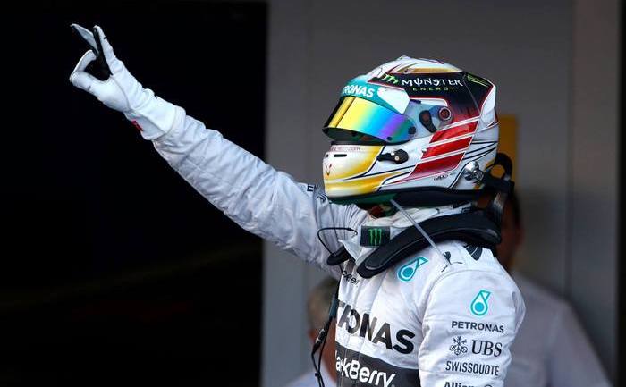 Pilotul britanic de Formula 1, Lewis Hamilton