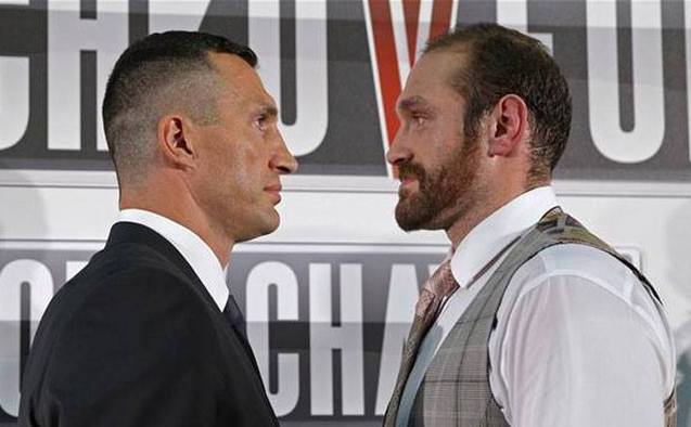 Britanicul Tyson Fury vs  ucraineanul Vladimir Kliciko