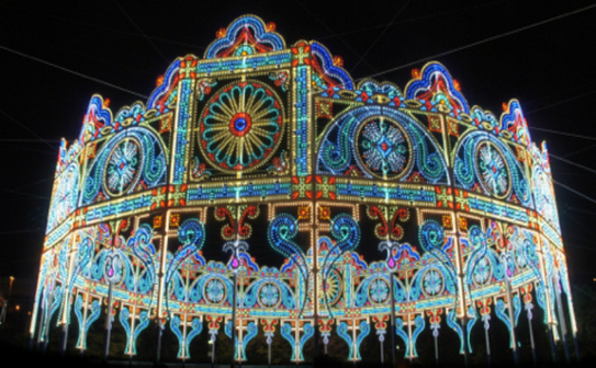 Festivalul luminilor de sărbători din Japonia (Google.com)