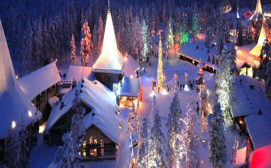 Parc tematic din Rovaniemi – Laponia (Facebook.com/Epoch Times Paris)