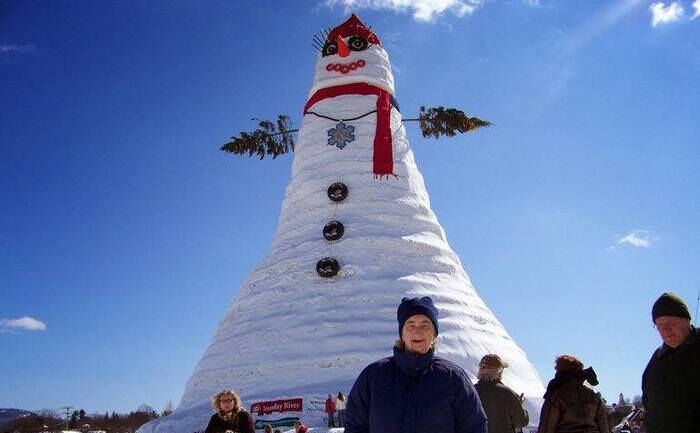 Olympia, the Snow Woman (Traveler On the Backroads)