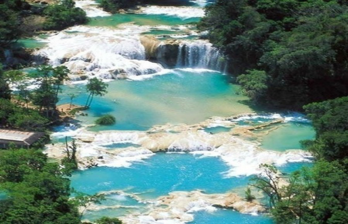 
Cascadele Agua Azul din Mexic