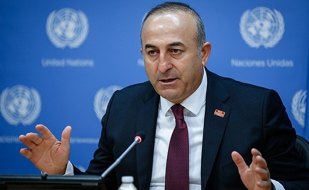 Ministrul turc de externe Mevlut Cavusoglu. (Captură Foto)