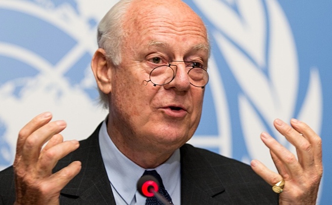Staffan de Mistura, delegatul special al ONU în Siria.