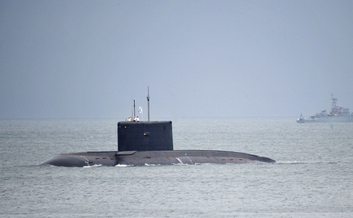 Submarinul rusesc Rostov pe Don (Captură foto)