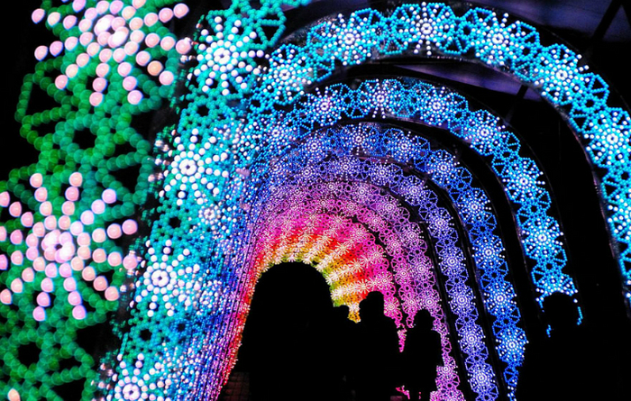 Festivalul luminilor de sărbători din Japonia
