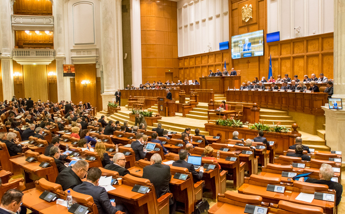 În Parlament, la votarea bugetului pe 2016, 16 decembrie 2016