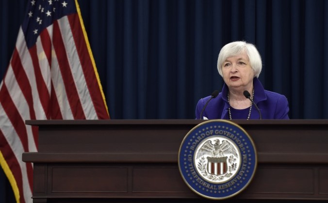 Preşedinta Federal Reserve, Janet Yellen.