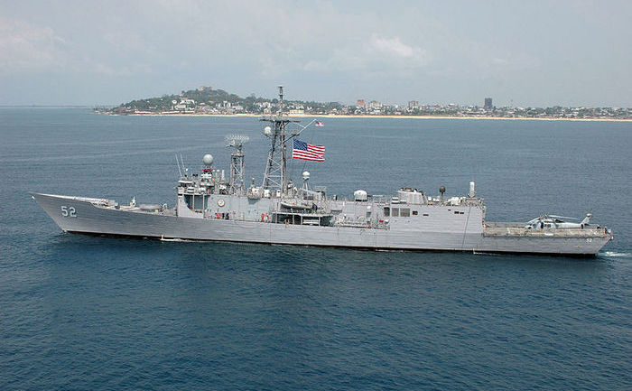 Fregată americană din clasa Perry. (Wikimedia.org)