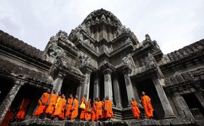 
Templul cambodgian Angkor Wat