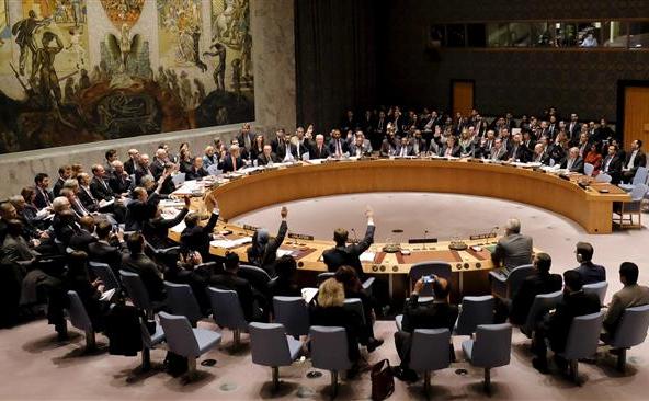 CSONU desfăşoară o întâlnire privind conflictul din Siria la sediul ONU din New York, 18 decembrie 2015.