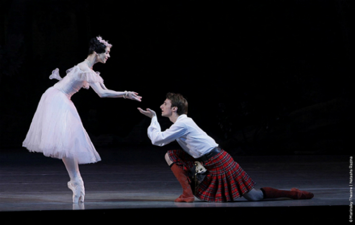 Scenă din piesa de balet La Sylphide. (Google.com)