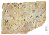 Harta Piri Reis (Wikipedia Commons)