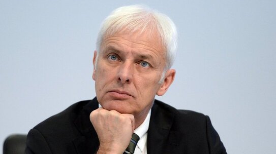 Şeful producătorului auto german Volkswagen, Matthias Müller. (Captură Foto)