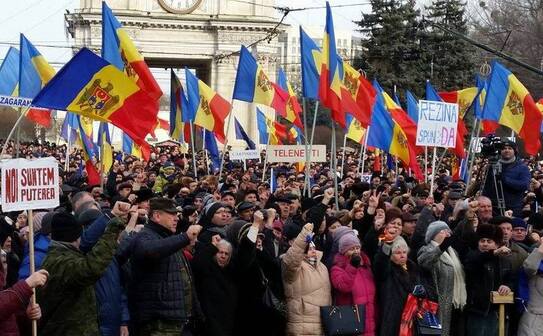 Protest la Chişinău (Epoch Times România)