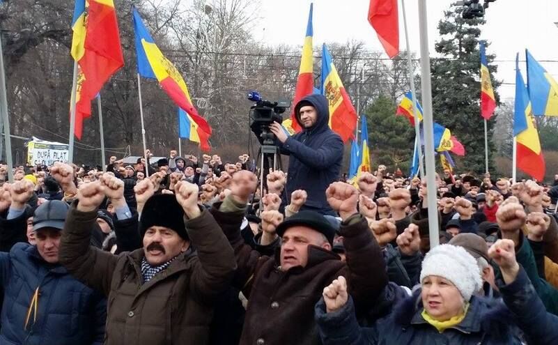 Protest la Chişinău (Epoch Times România)