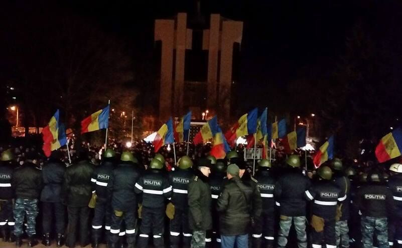 Protest la Chişinău (Epoch Times România)