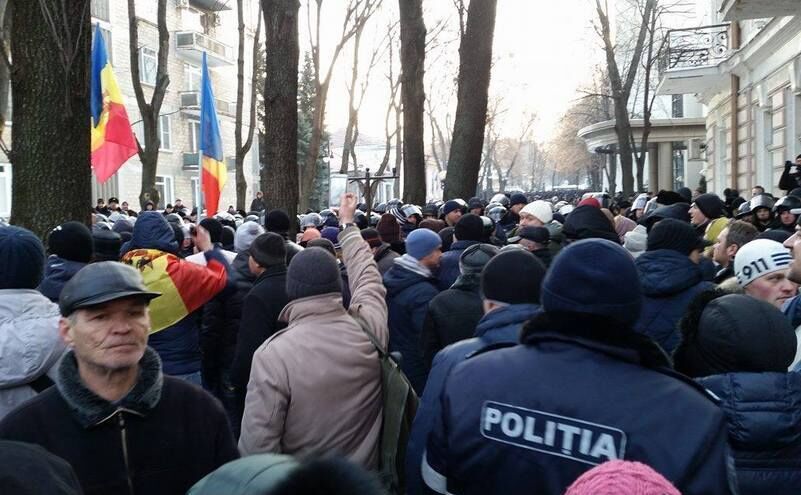 Proteste la Chinşinău (Epoch Times România)