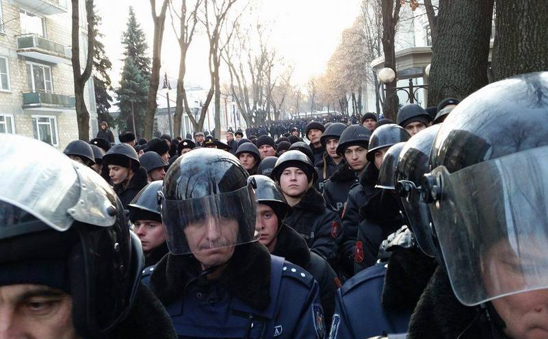 Proteste la Chinşinău (Epoch Times România)
