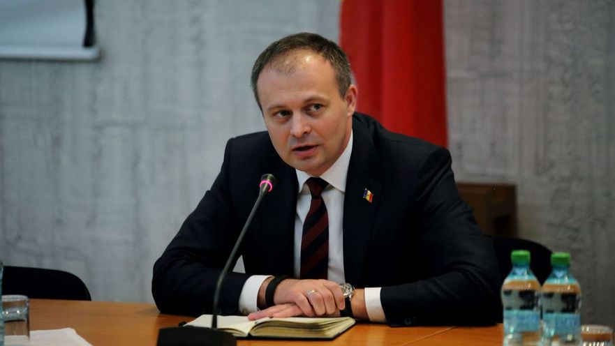 Andian Candu, preşedintele Parlamentului Republicii Moldova