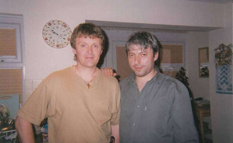 Saşa Litvinenko şi Marius Oprea (Marina Litvinenko)