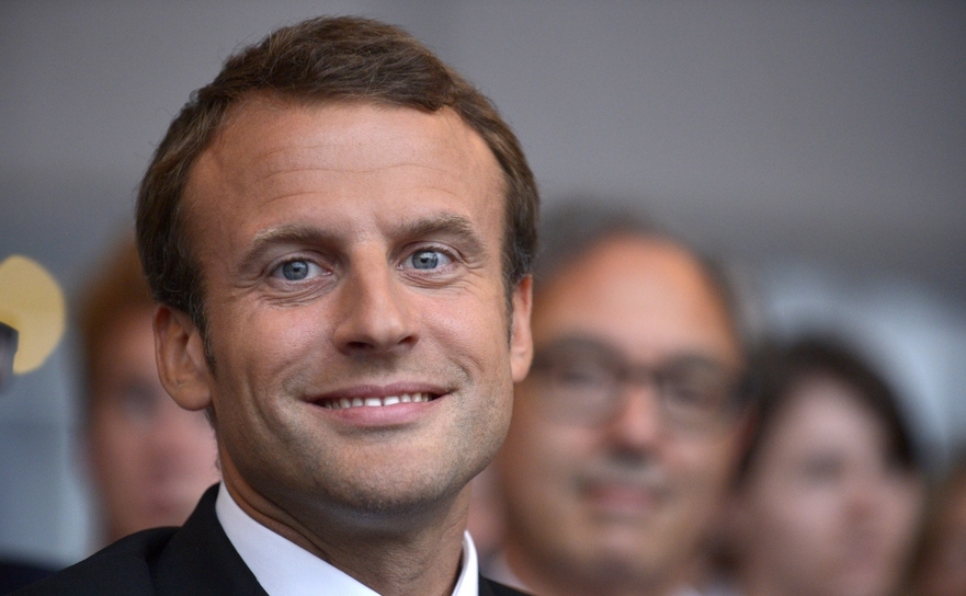 Ministrul francez al Economiei, Emmanuel Macron (ERIC PIERMONT/AFP/Getty Images)
