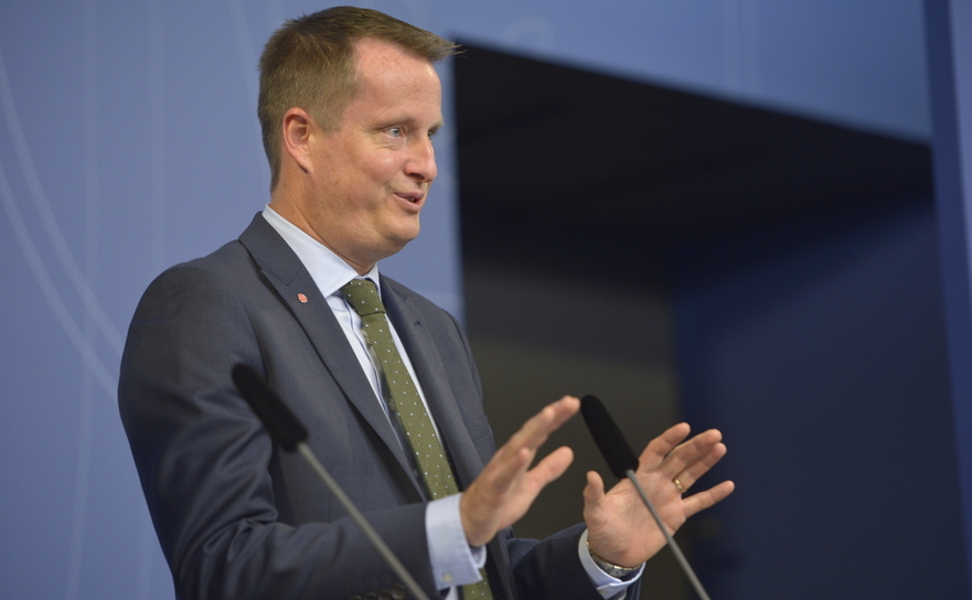 Ministrul suedez de interne Anders Ygeman. (Captură Foto)