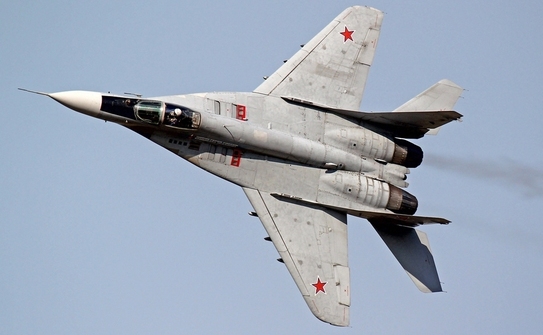 Avion de luptă rusesc MiG-29. (Captură Foto)