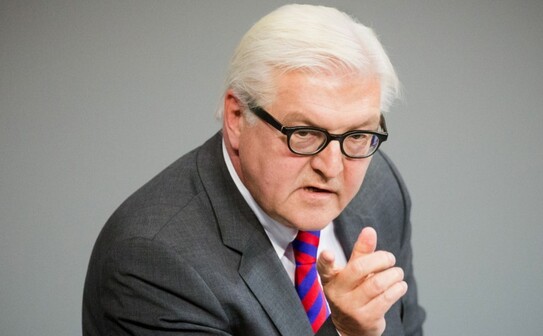 Ministrul german de externe Frank-Walter Steinmeier. (Captură Foto)