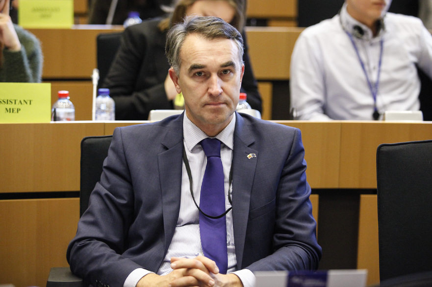 Petras Auštrevičiu, raportorul Parlamentului European pentru Republica Moldova, europarlamentar lituanian (austrevicius.lt)