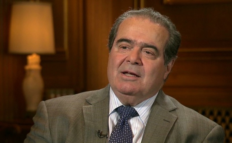 Judecătorul conservator Antonin Scalia de la Curtea Supremă a Statelor Unite.
