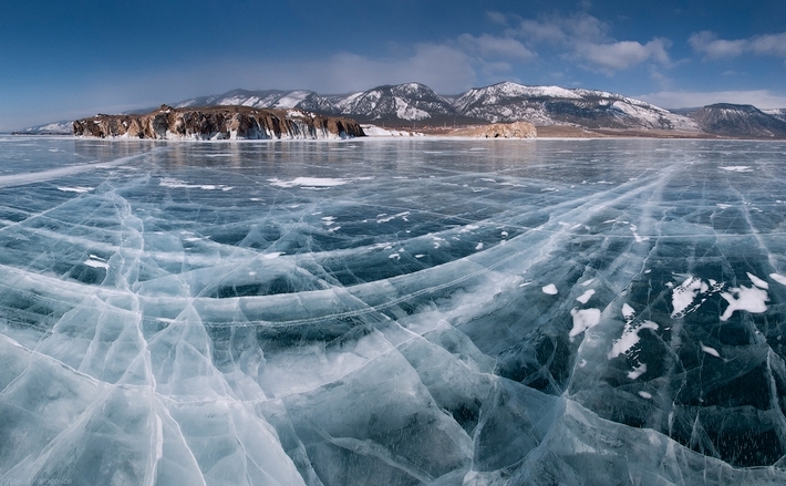 Lacul Baikal, Siberia, Rusia.
