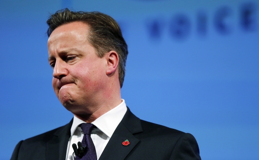 Premierul britanic David Cameron. (Captură Foto)