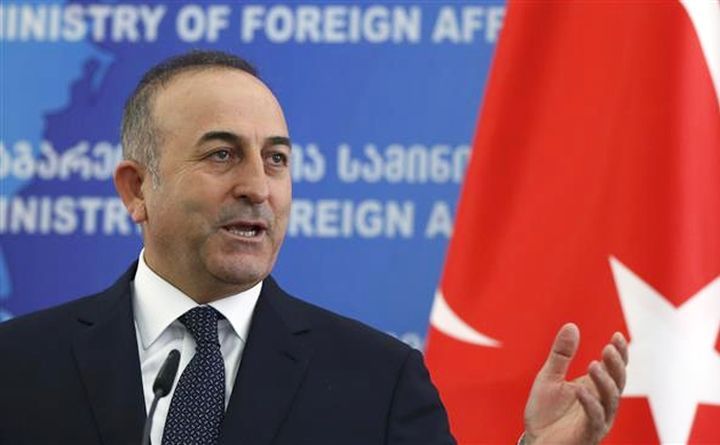 Ministrul turc de externe, Mevlut Cavusoglu.