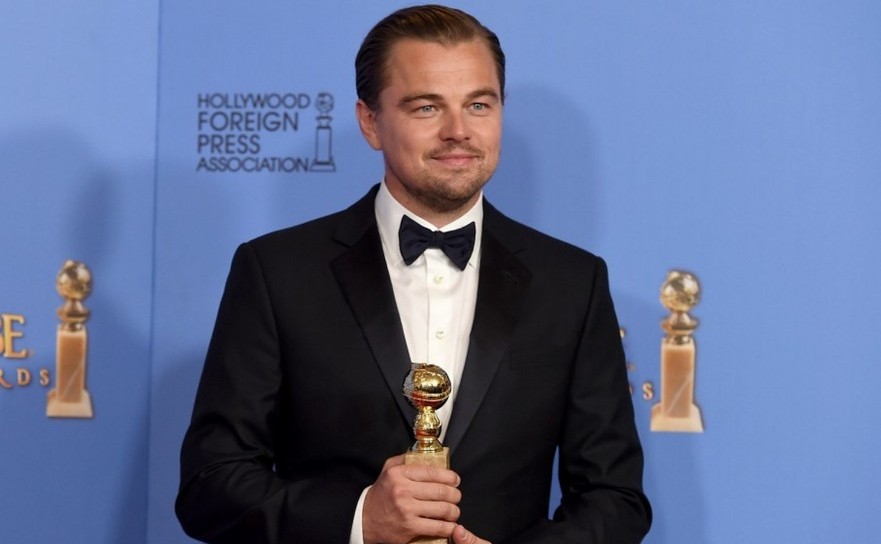 Actorul Leonardo DiCaprio la Premiile Oscar în 2016. (Captură Foto)