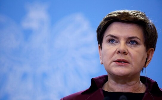 Premierul polonez Beata Szydlo. (Captură Foto)