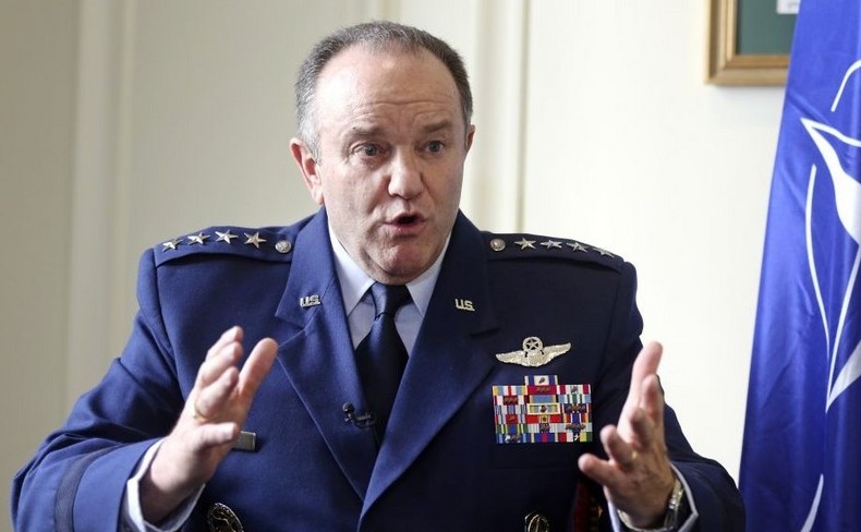 Comandantul suprem al forţelor NATO în Europa, generalul Philip Breedlove. (Captură Foto)