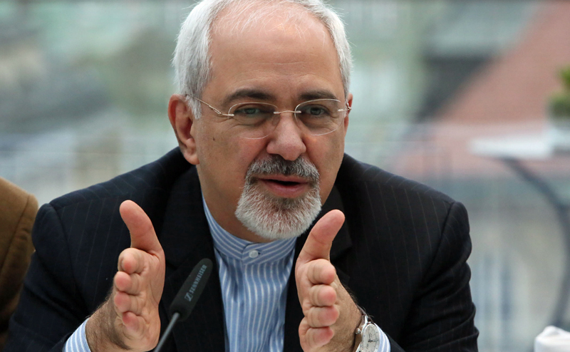 Ministrul iranian de externe Javad Zarif.
