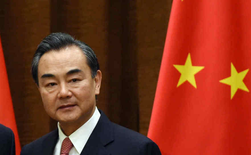 Ministrul chinez de externe Wang Yi.