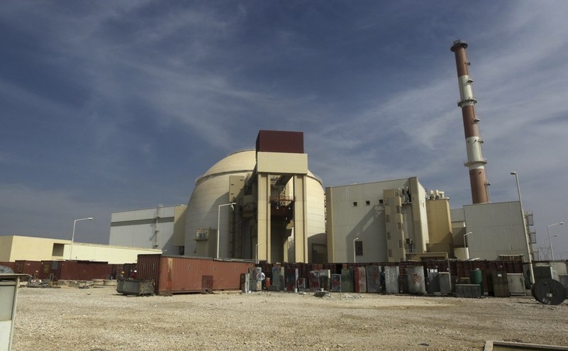 Centrala nucleară de la Bushehr, Iran.