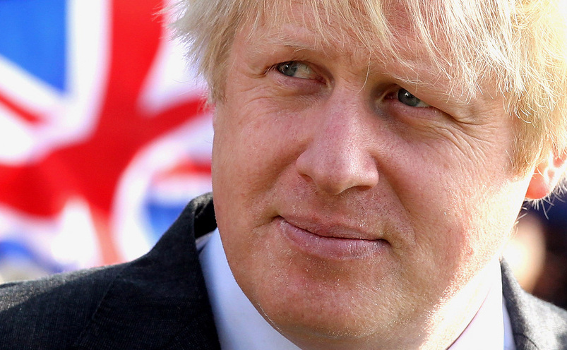 Primarul Londrei, Boris Johnson.