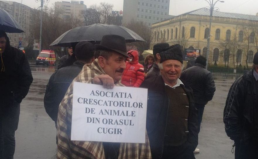 Protestul fermierilor (Epoch Times România)