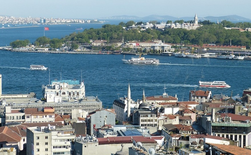 Strâmtoarea Bosfor (Istanbul, Turcia)